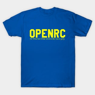 OpenRC - 3D Printing Open Source - Yellow T-Shirt